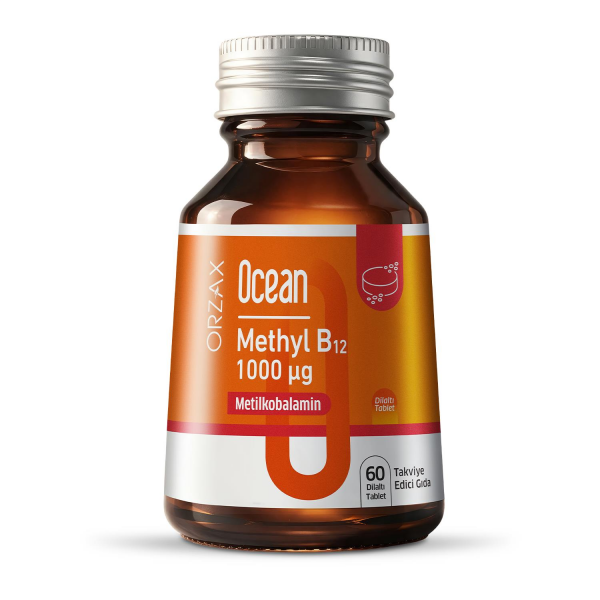 Ocean Methyl B12 60 Dilaltı Tablet