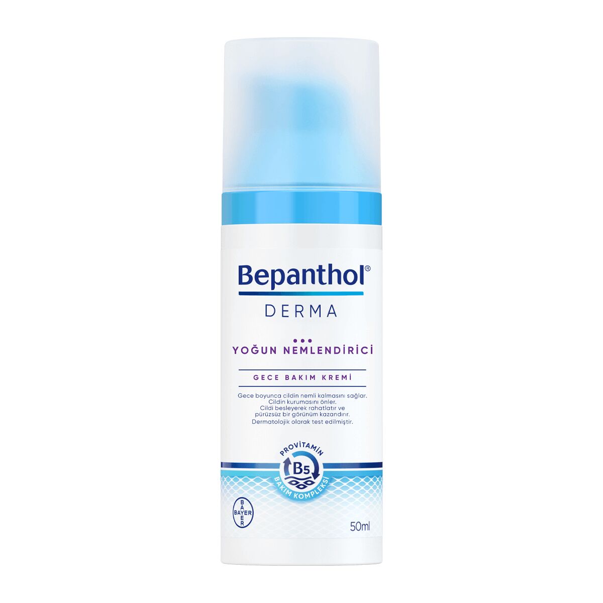 Bepanthol Derma Gece Kremi Yoğun Nemlendirici 50 ml