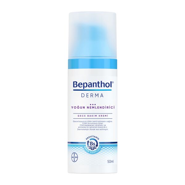 Bepanthol Derma Gece Kremi Yoğun Nemlendirici 50 ml