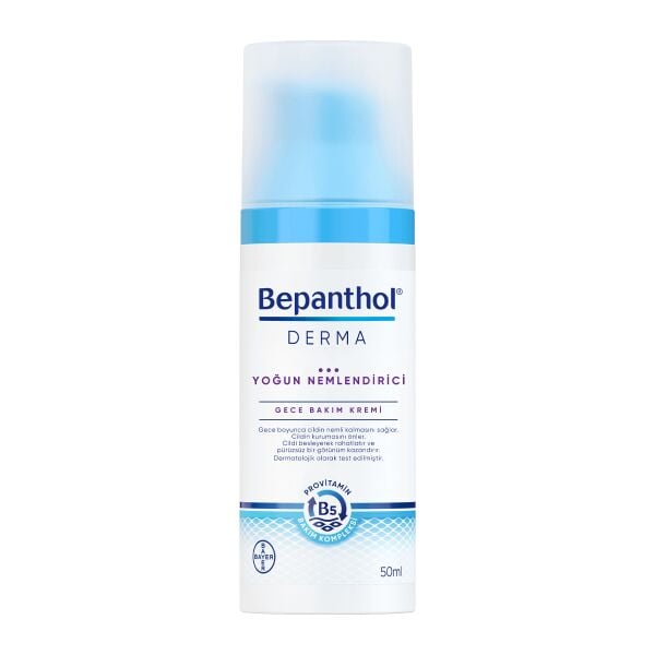 Bepanthol Derma Gece Kremi Yoğun Nemlendirici 50 ml