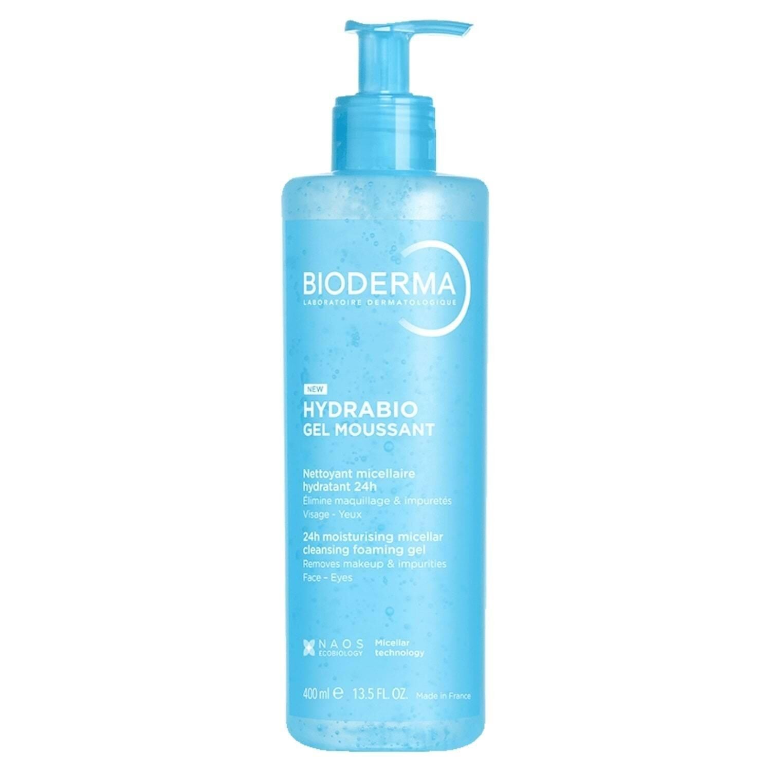 Bioderma Hydrabio Foaming Gel Yüz ve Vücut Temizleme Jeli 400 ml
