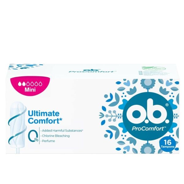 O.B. Comfort Tampon Mini Light Days 16 lı