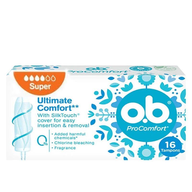 O.B. Comfort Tampon Süper 16 lı