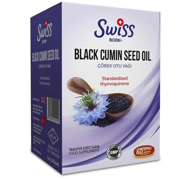 Swiss Bork Çörekotu 60 Softgel