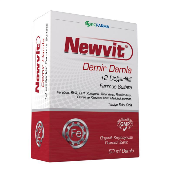 Newvit Demir Damla 50ml
