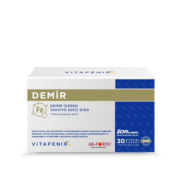 Vitafenix Demir Takviyesi 30 Kapsül