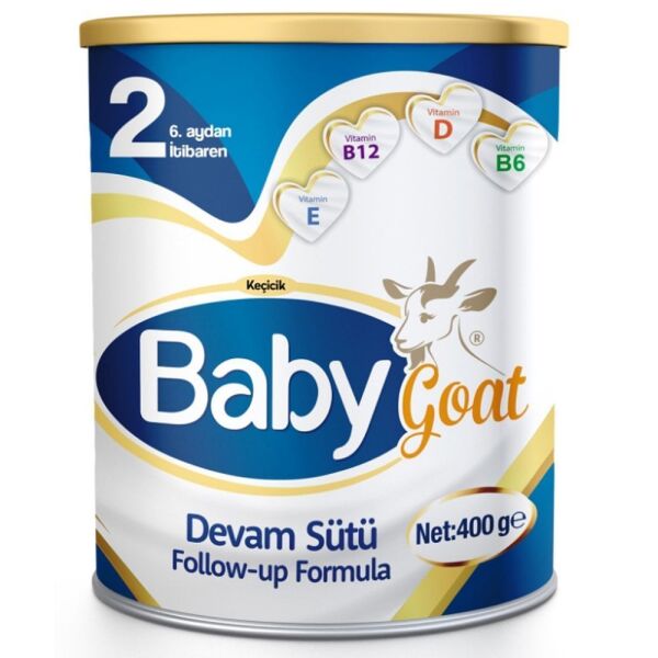 Baby Goat 2 Keçi Sütü Bazlı Devam Sütü 400 gr
