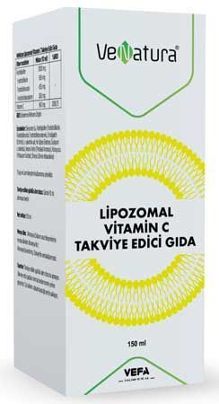 Venatura Lipozomal Vitamin C Takviye Edici Gıda 150 ml
