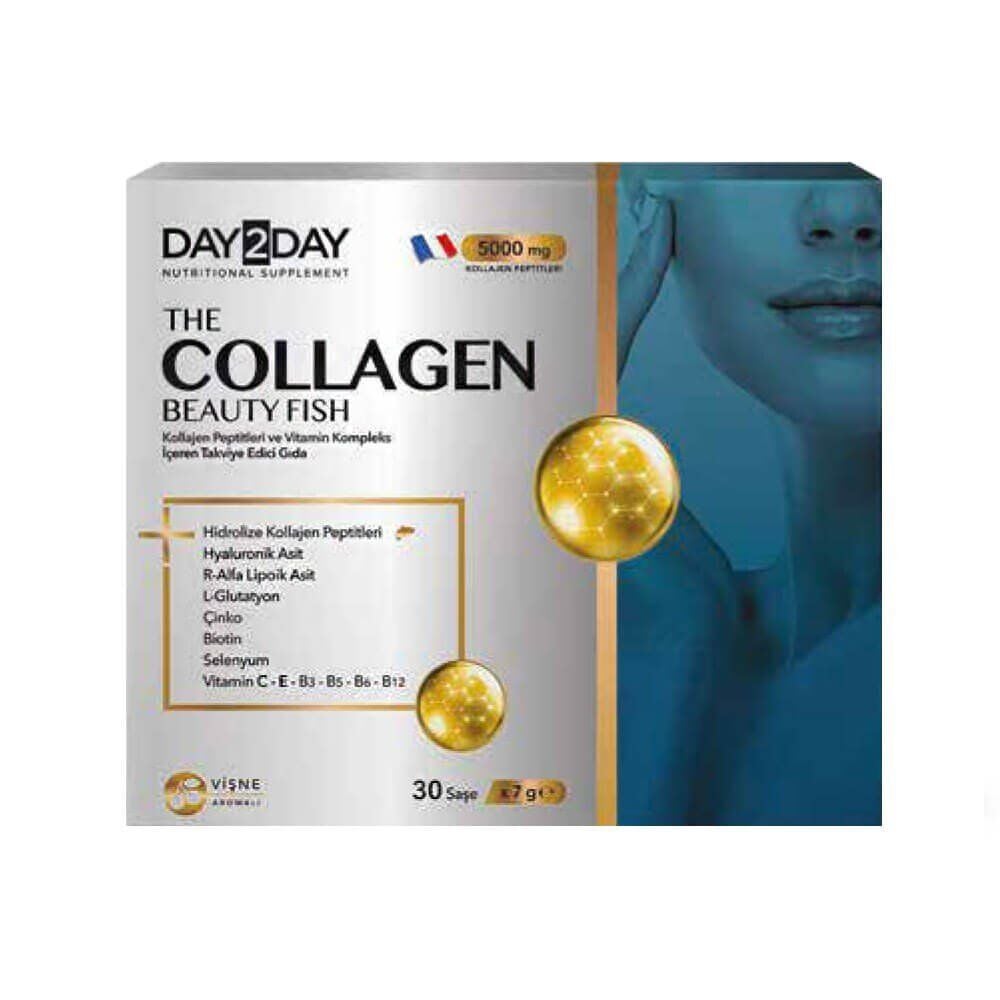Day 2 Day Collagen Beauty Fish 5000mg 30 Şase