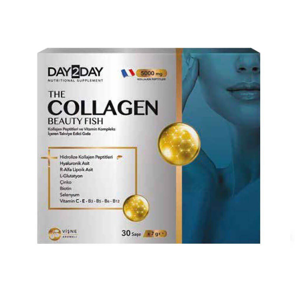 Day 2 Day Collagen Beauty Fish 5000mg 30 Şase