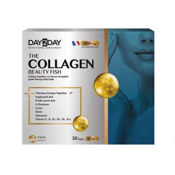 Day 2 Day Collagen Beauty Fish 5000mg 30 Şase