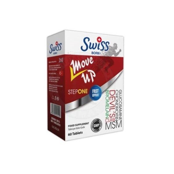 Swiss Bork Move Up Step1 Glocosam 60 Tablet
