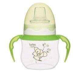 Wee PP Antikolik Akıtmaz Kulplu Bardak 125 ml 753