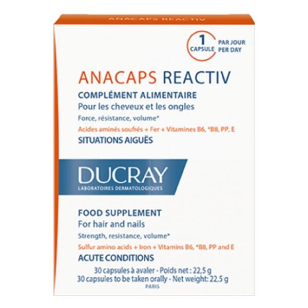 Ducray Anacaps Reactiv 30 Kapsül