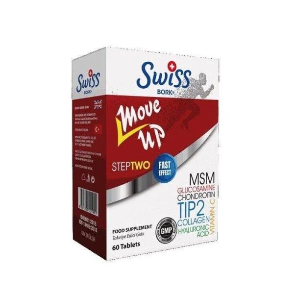 Swiss Bork Move Up Step2 Glocosamine 60 Tablet