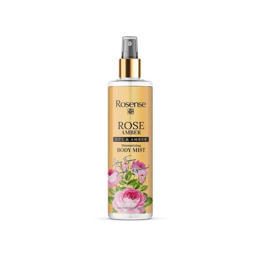 Rosense Body Mist Vücut Spreyi (GÜL-AMBER) 200 ml