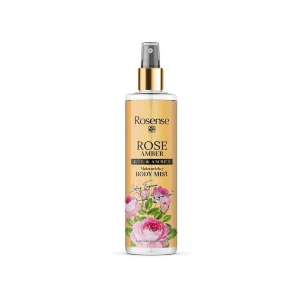 Rosense Body Mist Vücut Spreyi (GÜL-AMBER) 200 ml