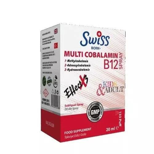 Swiss Bork Multi Cobalamin B12 Sprey 20 ml