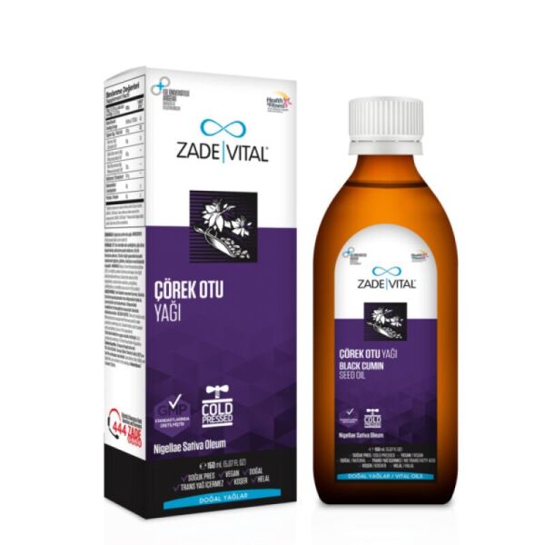 ​Zade Vital Çörek Otu Yağı 150ml