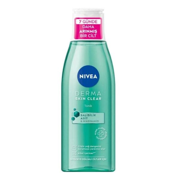 Nivea Derma Skin Clear Tonik 200 ml