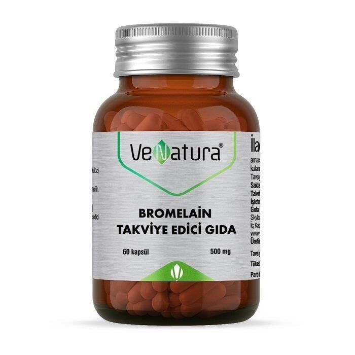 Venatura Bromelain 60 Kapsül