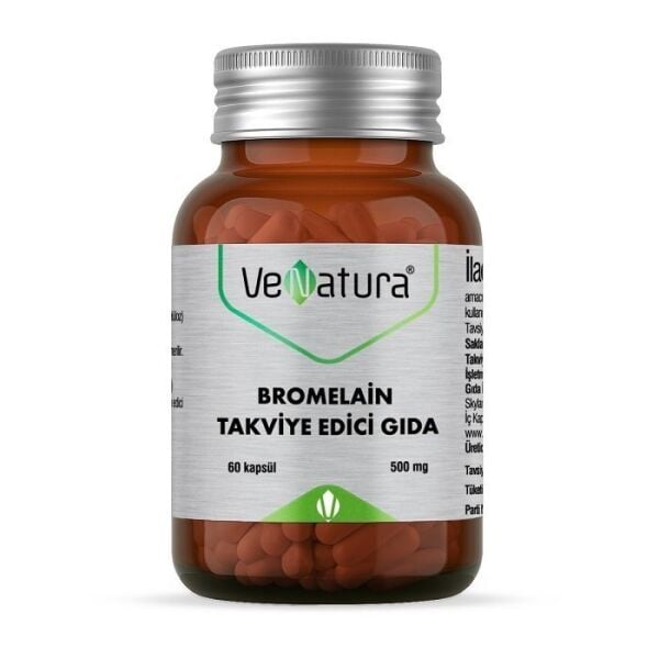 Venatura Bromelain 60 Kapsül