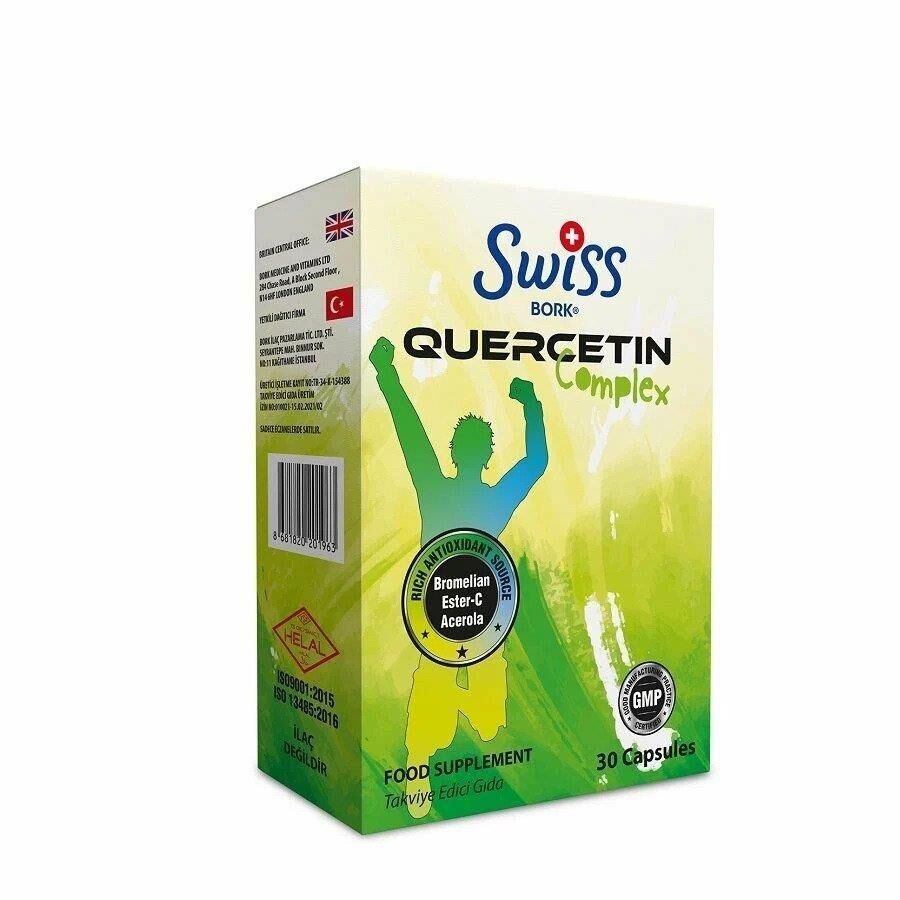 Swiss Bork Quercetin Complex 30 Kapsül
