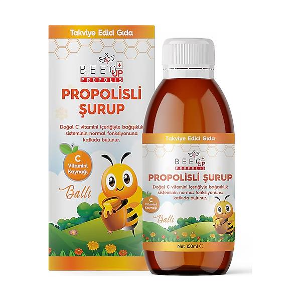 Bee'o Up Propolis Ballı Çocuk Şurubu 150 ml