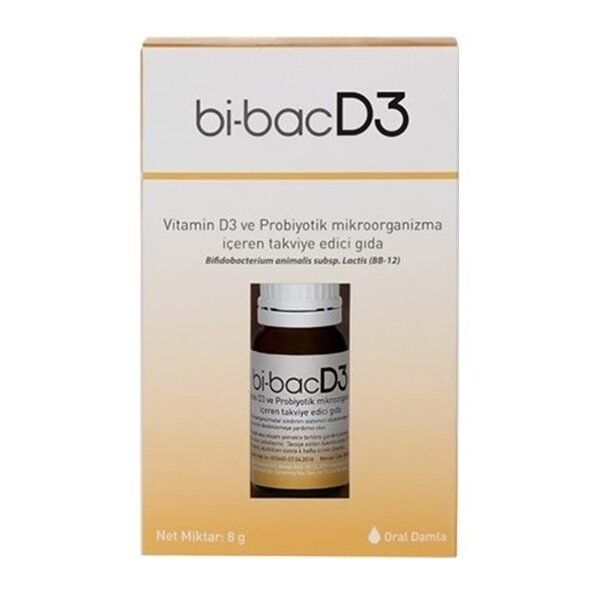 Bi-Bac D3 Damla 8 g