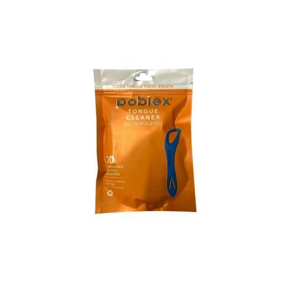 Poblex Kürdanlı Dil Temizleme 20'li Paket