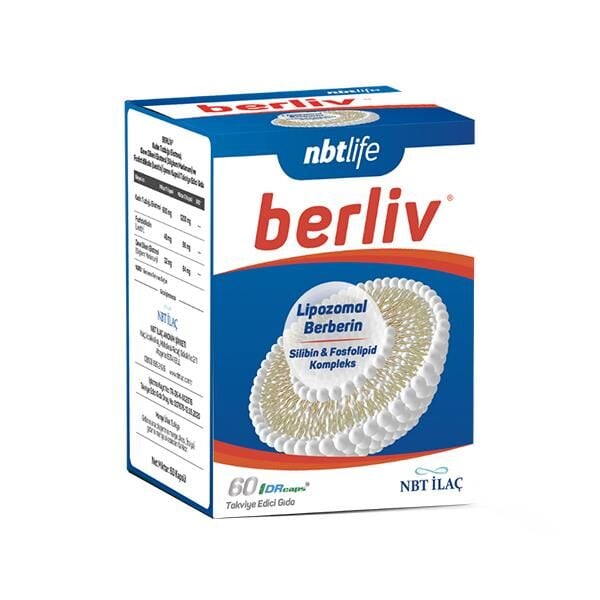 NBT Life Berliv Lipozomal Berberin 60 Kapsül
