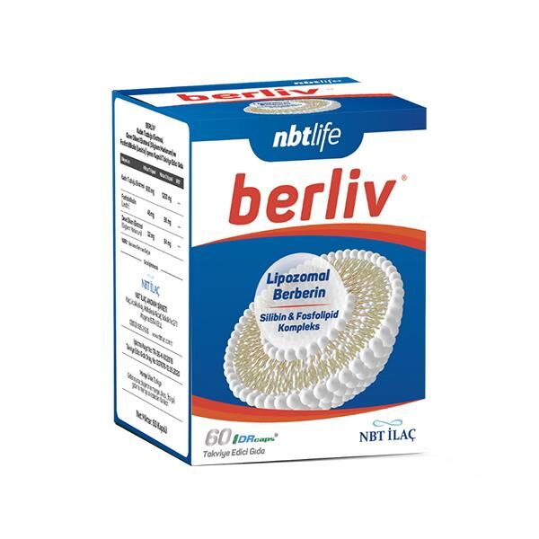 NBT Life Berliv Lipozomal Berberin 60 Kapsül