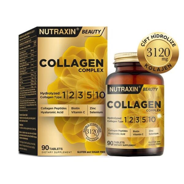Nutraxin Collagen Complex Tip 1-2-3-5-10 3120 mg 90 Tablet