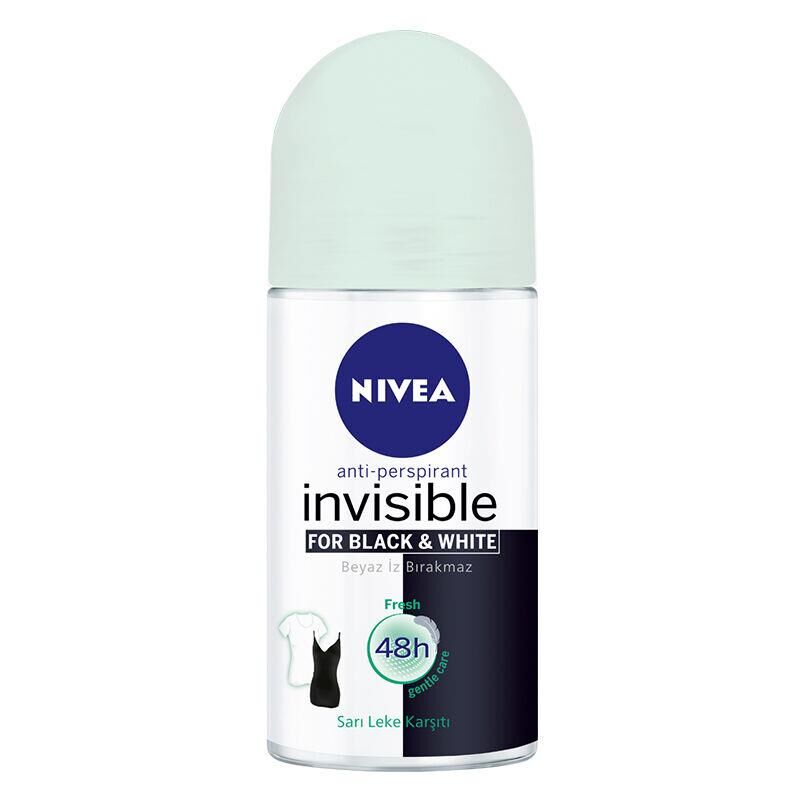 Nivea Invisible For Black  White Kadın Roll-on Fresh 50 ml