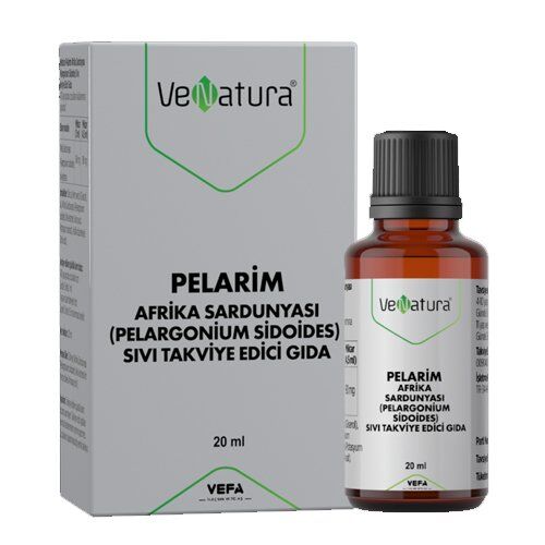 VeNatura Pelarim Afrika Sardunyası Takviye Edici Gıda 20 ml