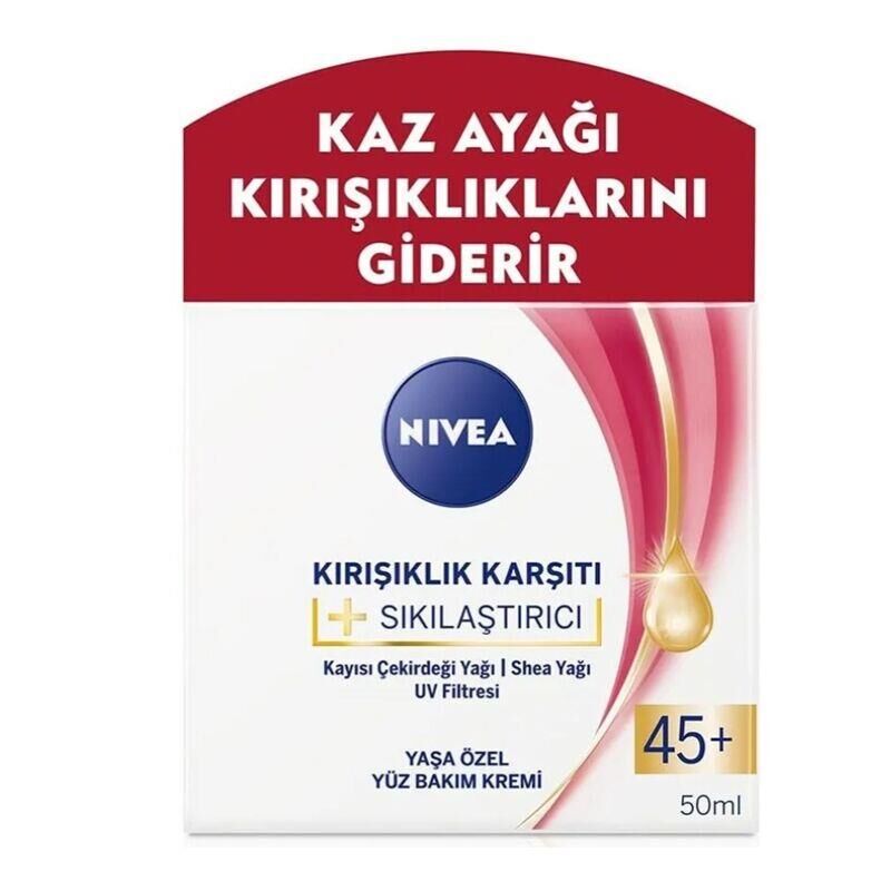 Nivea Kırışıklık Karşıtı Krem 45 Yaş Üstü 50 ml