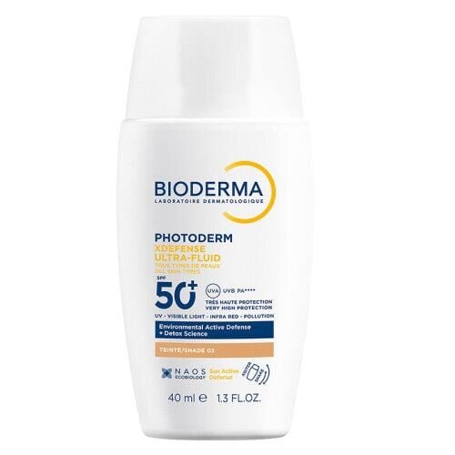 Bioderma Photoderm XDefense Ultra-Fluid SPF50+ 40 ml - Golden