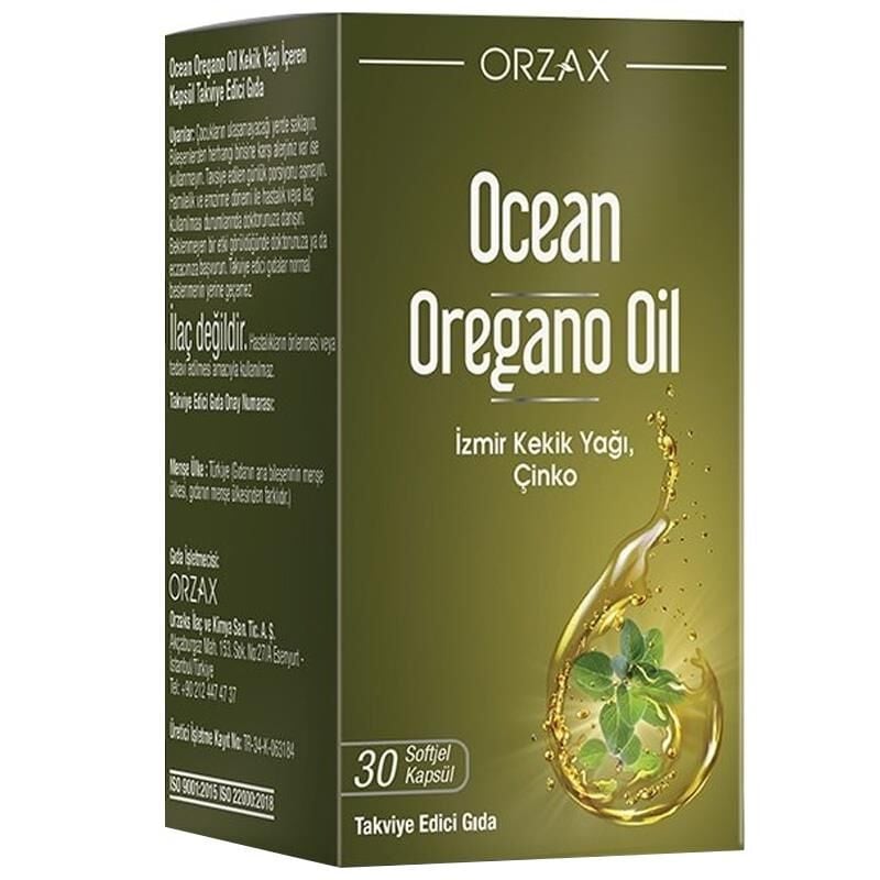 Ocean Oregano Oil 30 Kapsül