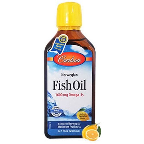 Carlson Fish Oil Balık Yağı Şurup 200 ml ( Limon Aromalı )