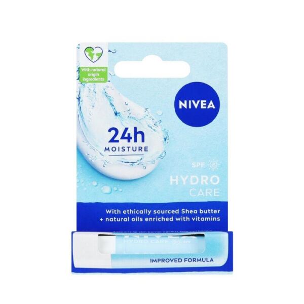 Nivea Lip Stick Hydro Care SPF15 24 Saat Nem