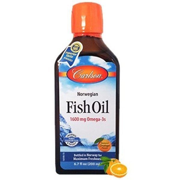 Carlson Fish Oil Balık Yağı Şurup 200 ml ( Portakal Aromalı )