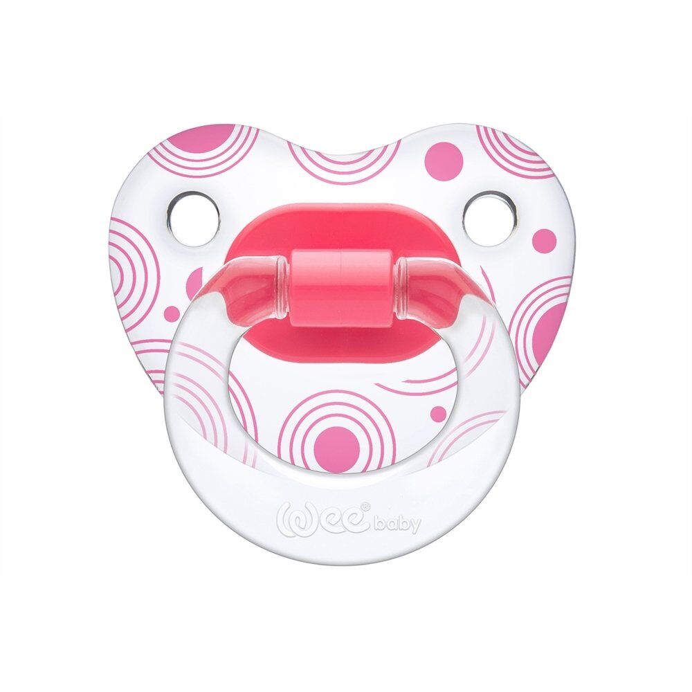 Wee Şeffaf Desenli Emzik No:1 (0-6 Ay) 836