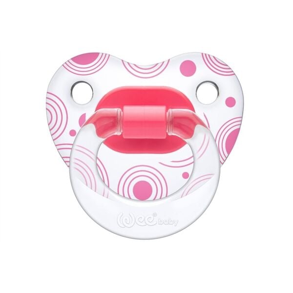 Wee Şeffaf Desenli Emzik No:2 (6-18 Ay) 837