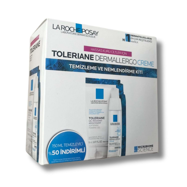 La Roche Posay Toleriane Dermallergo Cream 40 ml + Toleriane Gel Mousse 150 ml