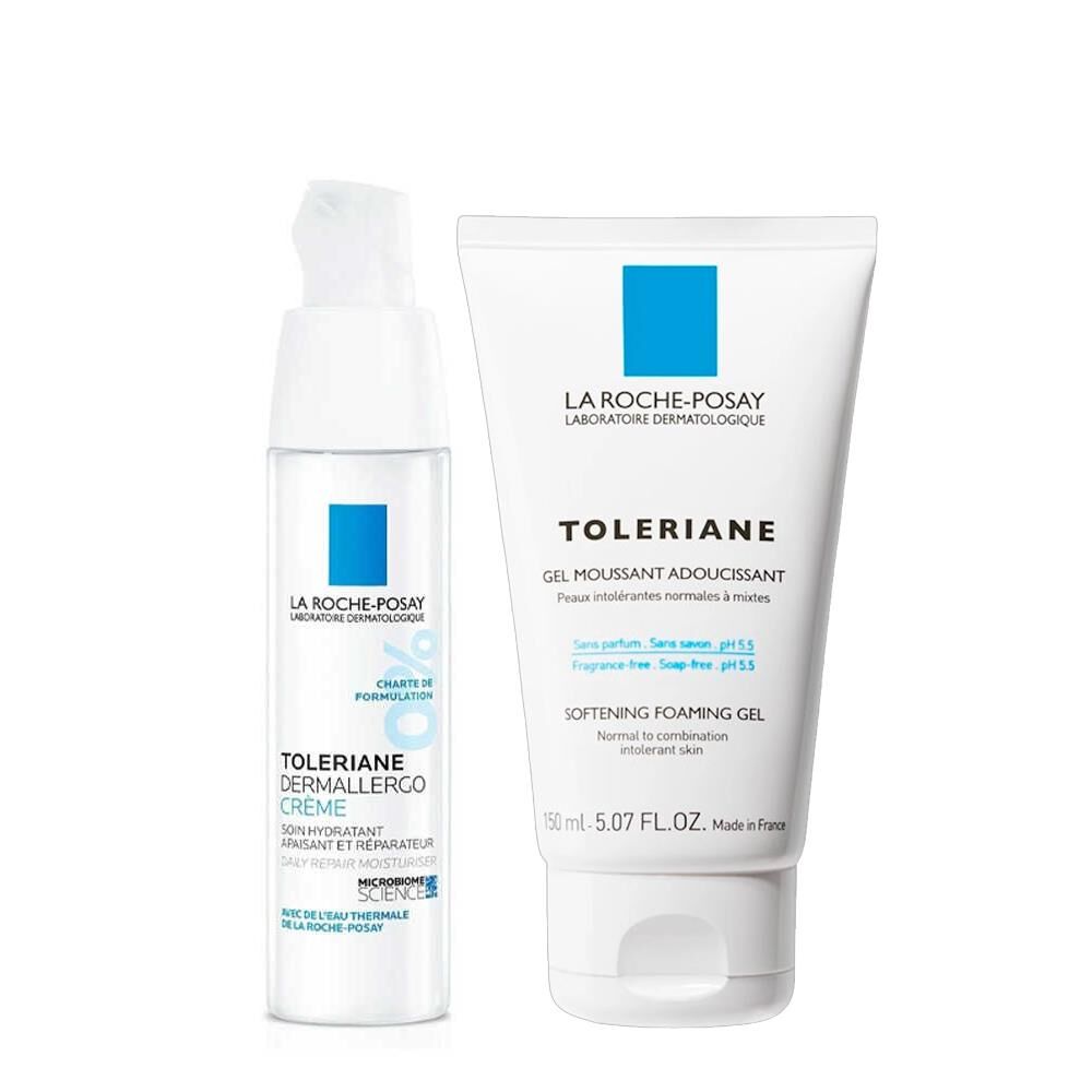 La Roche Posay Toleriane Dermallergo Cream 40 ml + Toleriane Gel Mousse 150 ml