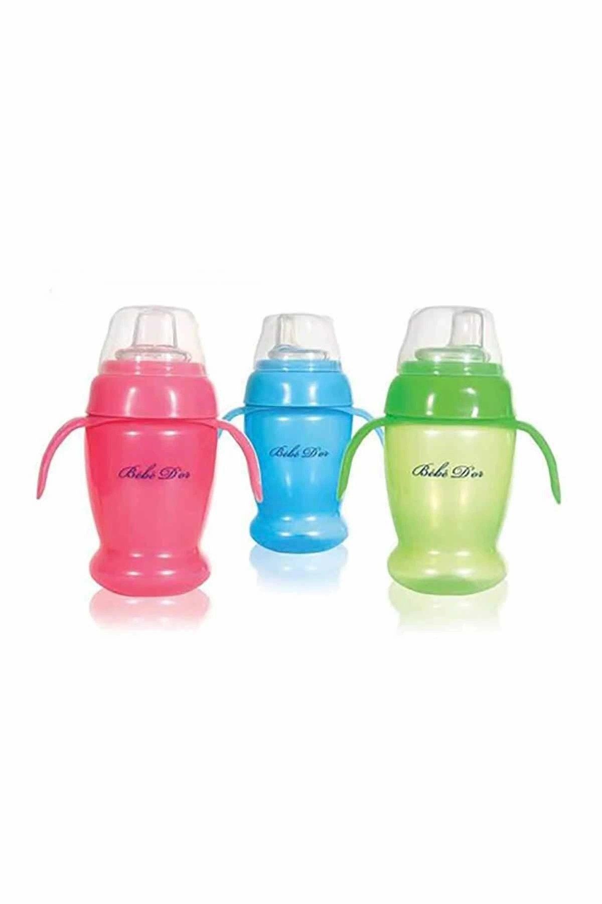 Bebedor Damla Akıtmaz Bardak 8507 (Büyük) Silikon Su Oluklu