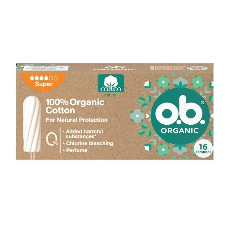 O.B Organic Super Tampon 16 lı