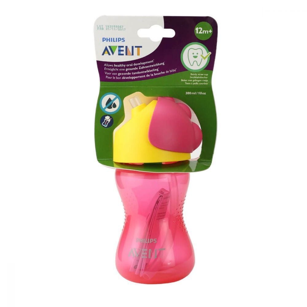 Philips Avent SCF798/02 Pipetli Bardak 300 ml 12M+ Kız