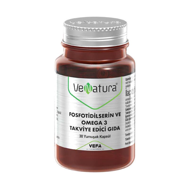 VeNatura Fosfotidilserin ve Omega 3 30 Kapsül
