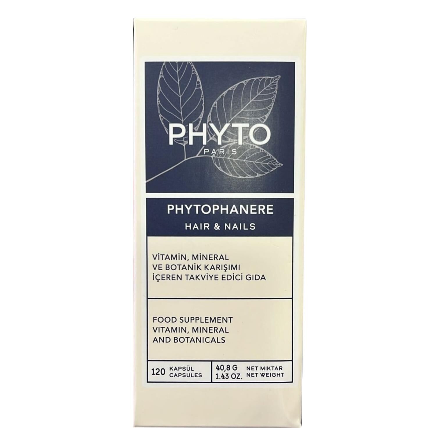 Phyto Phytophanere Hair + Nails 120 kapsül